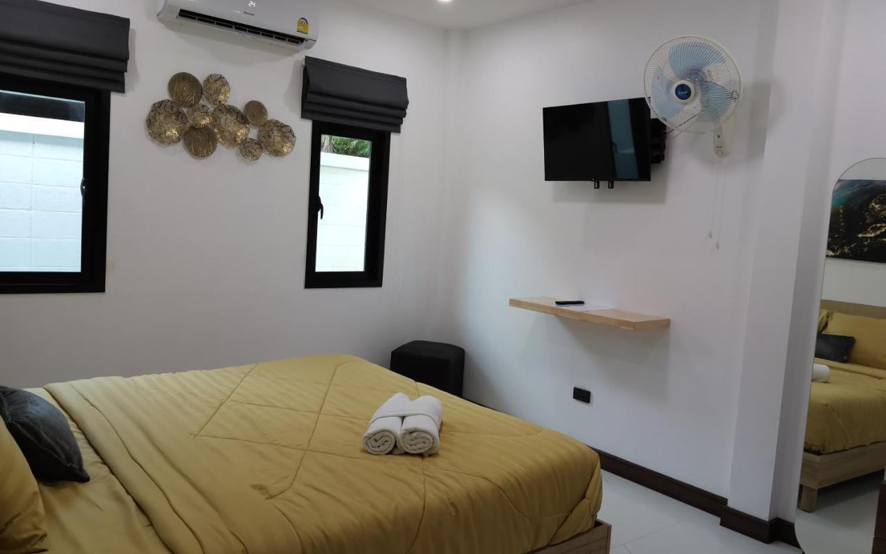 Private Pool Villa With Jacuzzi At Royal Park Village - Walk To The Beach - 6 People - Max 3 Males (Adults Only) Jomtien Beach Zewnętrze zdjęcie